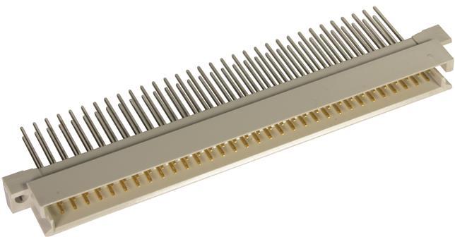 HARTING-09721646909 Steckverbinder, Mutterplatine Conn DIN 41612 M 64 POS 2.54mm Press Fit ST Thru-Hole