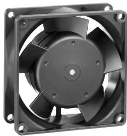 ebm-papst-8314 Gebläse und Lüfter DC Fan Axial Ball Bearing 24V 12V to 31.5V 31.8CFM 35dB 80 X 80 X 32mm Alarm