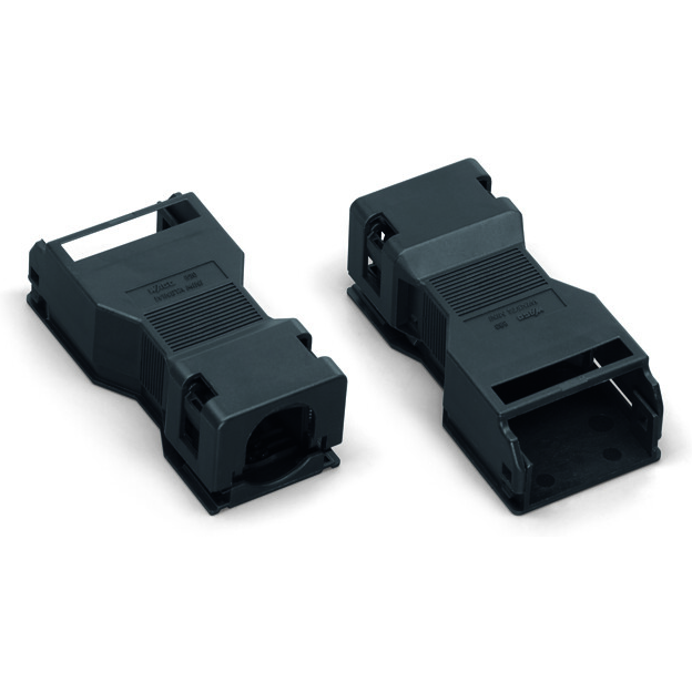 WAGO-890-505 Steckverbinderzubehör Strain Relief housing, 5-Pole, for cable diameter 6.5 - 10.5 mm