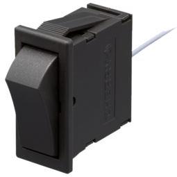 ZF Electronics-AFIS-5003 Switch Rocker Switch Rocker PC Pins Curved Rocker 100000Cycles