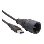 Bulgin Components PLC-PXP6040/AA3/3M00 USB Kabelbaugruppen Standard 3.0 A Plug to Sealed 3.0 A Plug