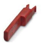 Connector Accessories Profile Housing Straight Polyamide Red