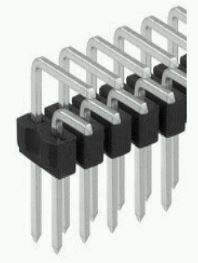 Fischer Elektronik-SL 4/025/14/S Steckverbinderleisten und Leiterplattenbuchsen Conn Unshrouded Header HDR 14 POS 2.54mm Solder RA Thru-Hole