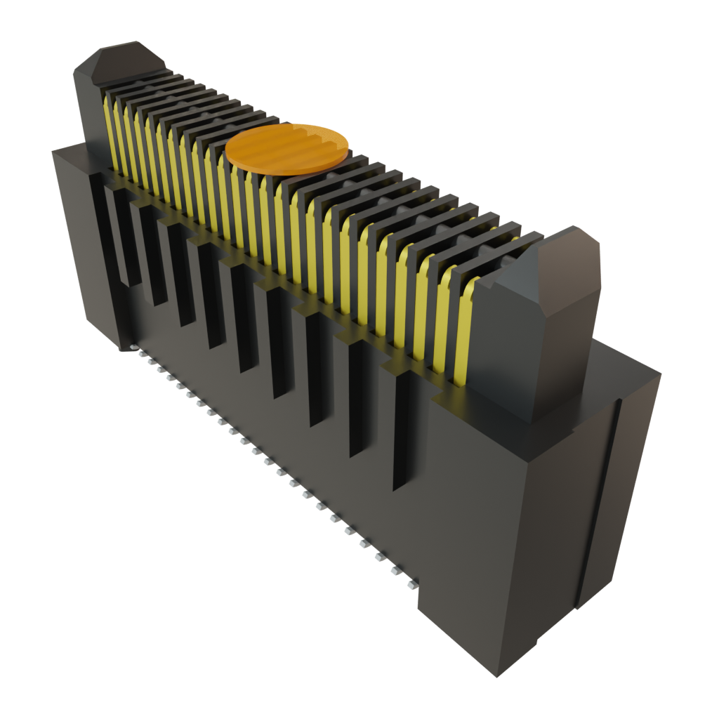 Samtec-ERM8-025-09.0-L-DV-K-TR Steckverbinderleisten und Leiterplattenbuchsen Conn Micro High Speed Terminal Strip HDR 50 POS 0.8mm Solder ST SMD T/R