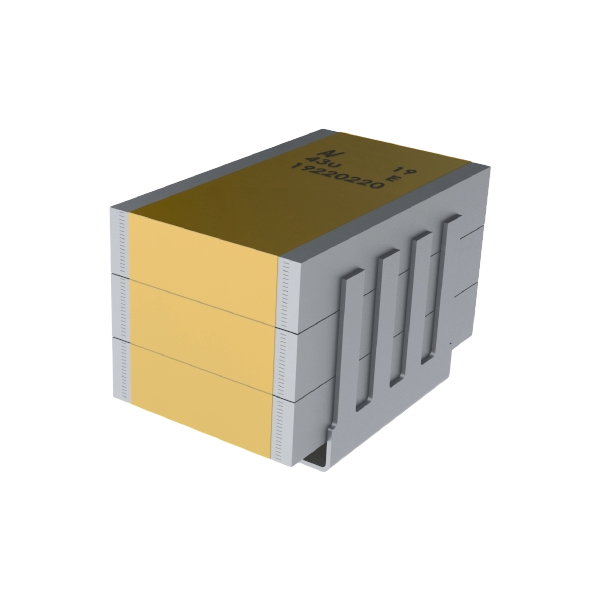 KEMET Corporation-JSNIJ4820KB6L0 Película del capacitor Cap Film 8.2uF 250V PET 10%( 17.3 X 30 X 16mm) J Lead Stacked 125°C Tray Automotive AEC-Q200