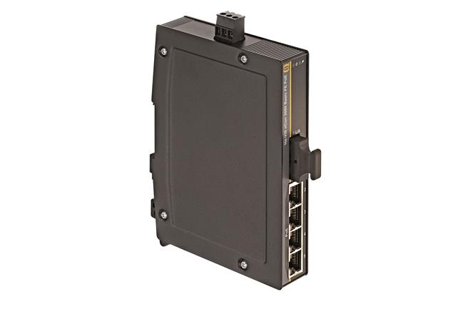 HARTING Technology Group-24030041120 Ethernet Switches Ethernet Switch 4-Port 100Mbps