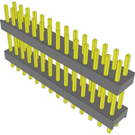Conn Board Stacker HDR 28 POS 2.54mm Solder ST Top Entry Thru-Hole Bulk