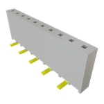 Conn Socket Strip SKT 10 POS 2.54mm Solder ST Top Entry SMD Tube