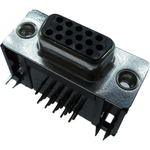 Conn D-Sub SKT 26 POS 1.14mm Solder RA Thru-Hole 26 Terminal 1 Port Tray