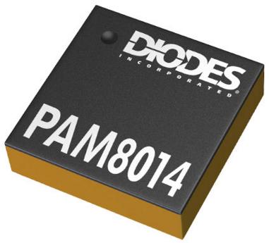 Diodes Incorporated-PAM8014AZR Audio Amplifiers Audio Amp Speaker 1-CH Mono 3.2W Class-D 9-Pin U-WLB T/R