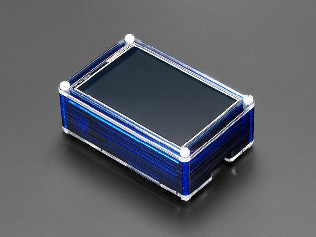 Adafruit Industries-2779  Blue Surface Mount Electronic Enclosure