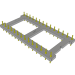 Conn DIP Adapter HDR 28 POS 2.54mm ST Thru-Hole Bulk
