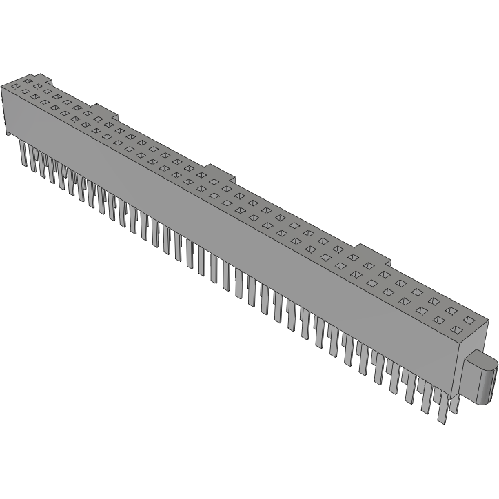 Samtec-SFML-135-01-L-D Connector Headers and PCB Receptacles Conn Socket Strip SKT 70 POS 1.27mm Solder ST Top Entry Thru-Hole TIGER EYE™ Tube