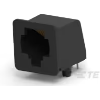 TE Connectivity-5520243-4 电话及电信连接器 Conn RJ-45 F 8 POS 1.27mm Solder RA Thru-Hole 8 Terminal 1 Port Cat 3 Package
