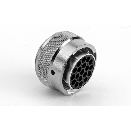 Amphenol-RT061619SNH Connector Circular Conn Circular SKT 19 POS Crimp ST Cable Mount 19 Terminal 1 Port