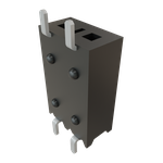 Conn Socket Strip SKT 2 POS 2.54mm Solder RA Side Entry SMD T/R