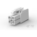 Conn Housing PL 4 POS 4.14mm Crimp ST Cable Mount Natural Bag