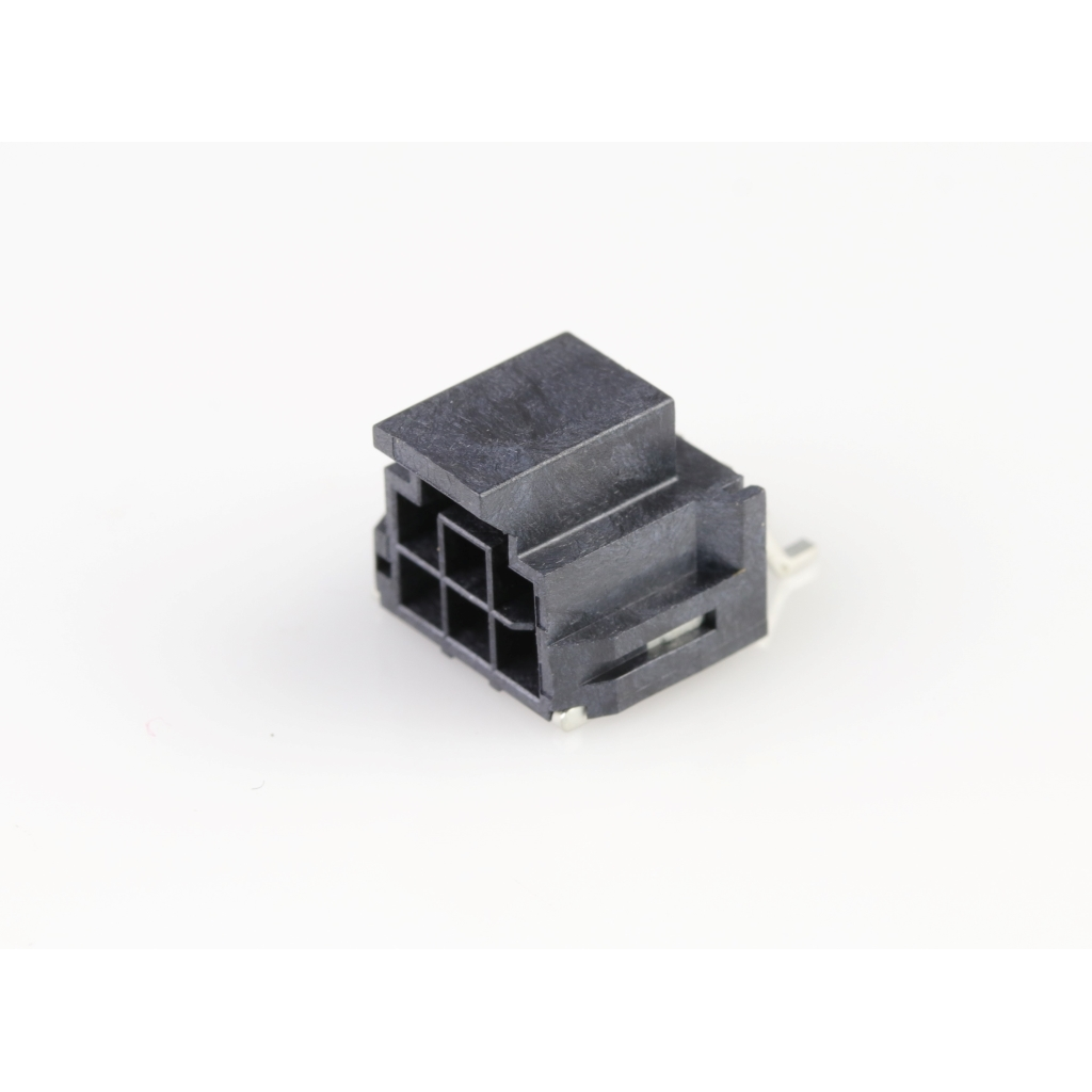 Molex-1054051206 Connector Headers and PCB Receptacles Conn Wire to Board HDR 6 POS 2.5mm Solder RA Side Entry SMD T/R