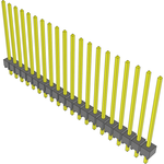 Conn Unshrouded Header HDR 20 POS 2.54mm Solder ST Top Entry Thru-Hole Bulk