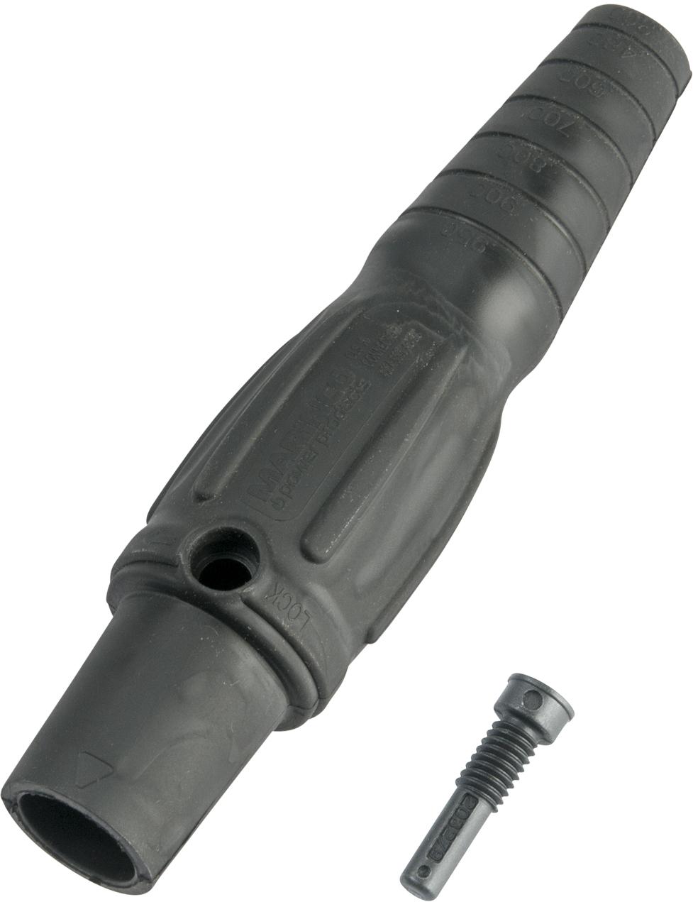 Marinco-CLSFBOOT-A Steckverbinder CLS SERIES BLACK (A) FEM BOOT W/SCREW