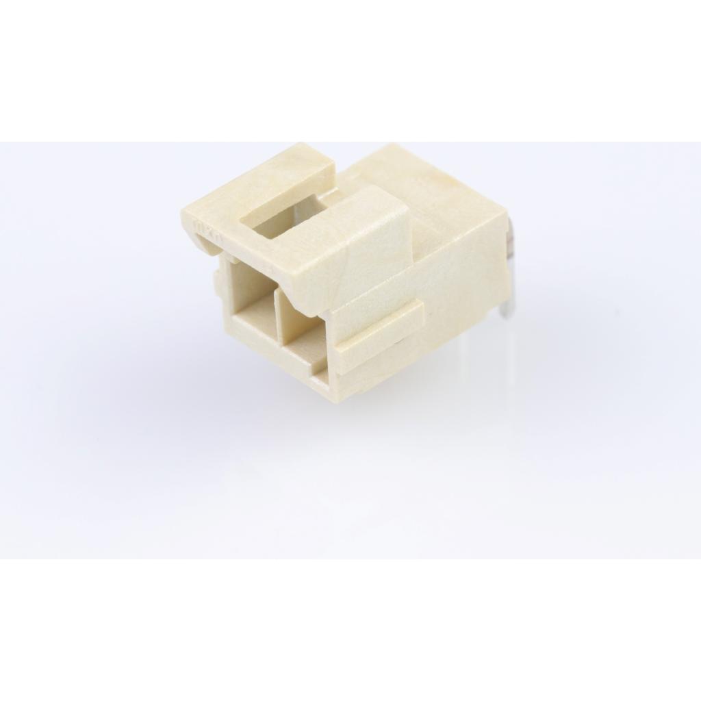 Molex-1723104102 Steckverbinderleisten und Leiterplattenbuchsen Conn Wire to Board HDR 2Power POS 3.5mm Solder RA Side Entry Thru-Hole Tray