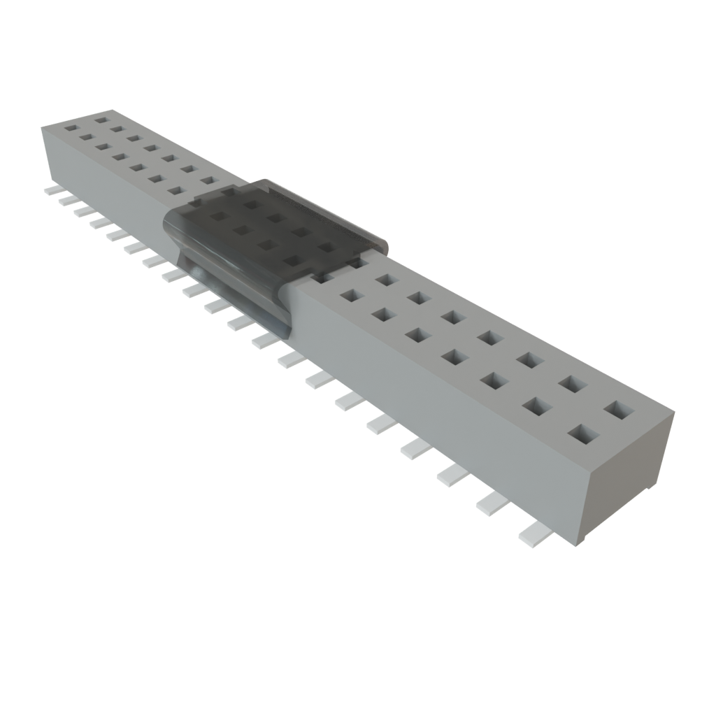Samtec-CLP-120-02-L-D-P Steckverbinderleisten und Leiterplattenbuchsen Conn Socket Strip SKT 40 POS 1.27mm Solder ST Top Entry SMD TIGER CLAW™ Tube