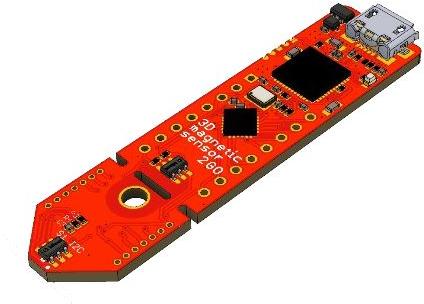 Infineon Technologies AG-TLE493DP3XXMS2GOTOBO1 传感器开发电路板和套件 TLE493D-P3B6/TLE493D-P3I8 Hall Effect Sensor Evaluation Kit