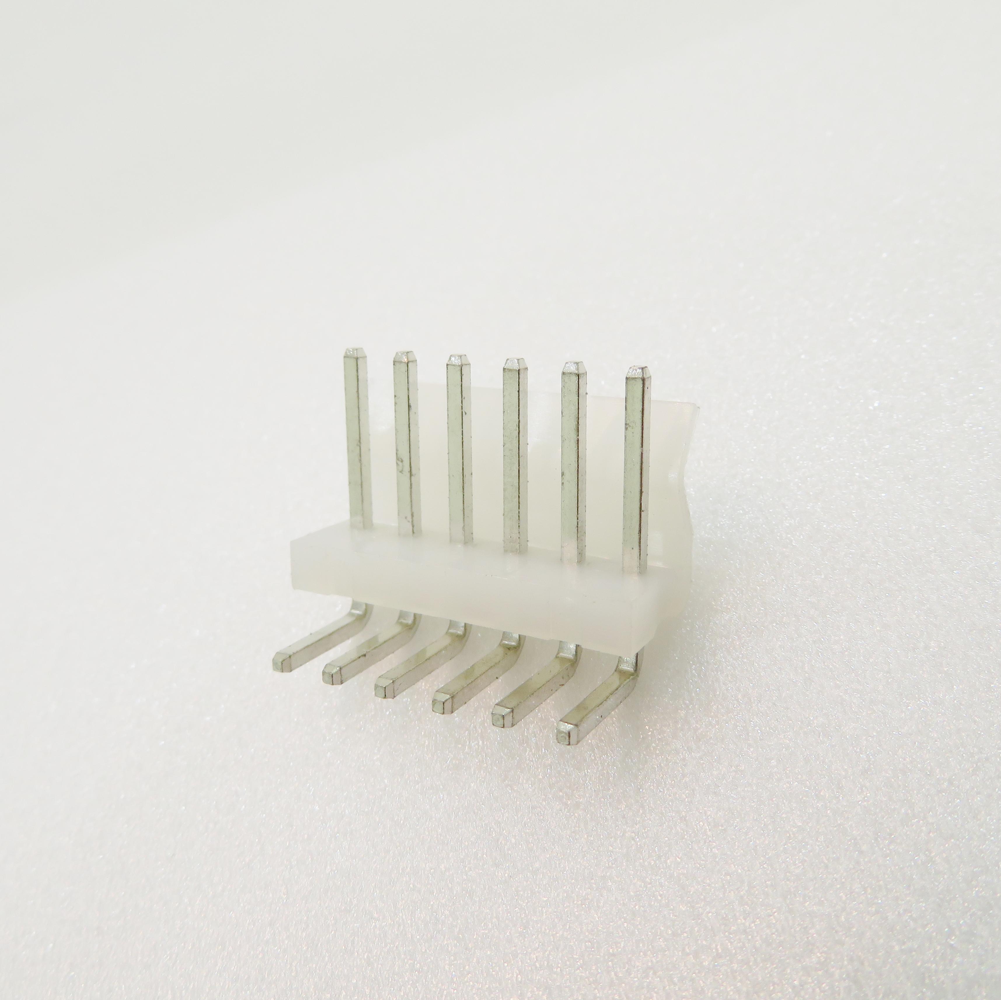 ADAM TECH-LHB-06-SB2 Steckverbinderleisten und Leiterplattenbuchsen Conn Unshrouded Header HDR 6 POS 3.96mm Solder RA Side Entry Thru-Hole