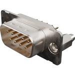 Conn D-Sub M 9 POS 1.37mm Solder ST Thru-Hole 9 Terminal 1 Port FCT Products Carton