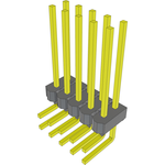 Conn Unshrouded Header HDR 10 POS 2.54mm Solder RA Side Entry Thru-Hole Bulk