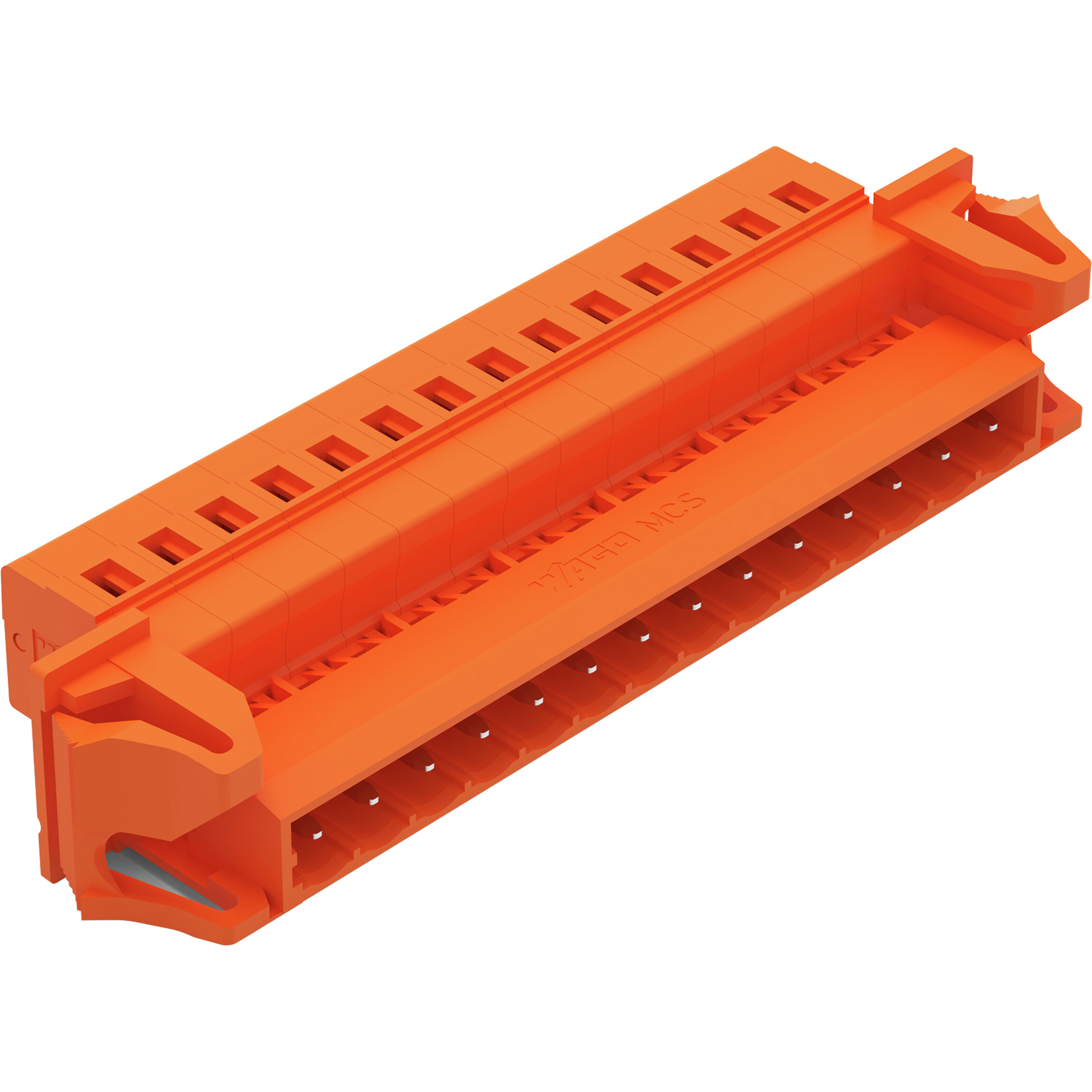 WAGO-231-644/114-000 Steckverbinder, Klemmenblöcke Conn PC Terminal Block M 14 POS 5.08mm Spring Clamp ST Panel Mount 15A Box