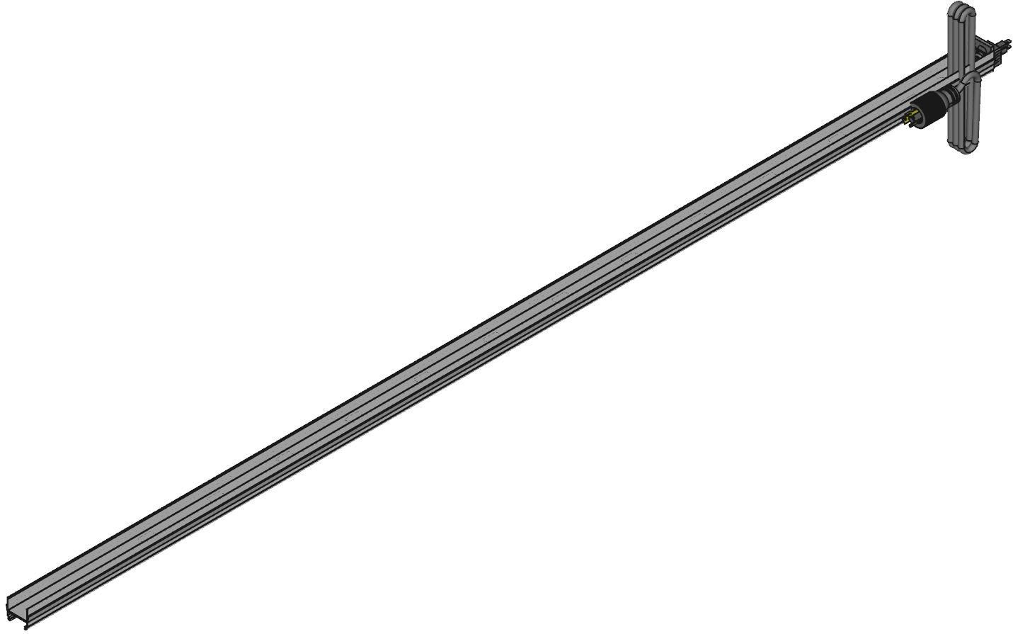 Hammond Manufacturing-1587T11C1 Unità di distribuzione dell&rsquo;alimentazione Vertical Rackmount Outlet Strip