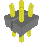 Conn Unshrouded Header HDR 4 POS 2.54mm Solder ST Top Entry Thru-Hole Bulk