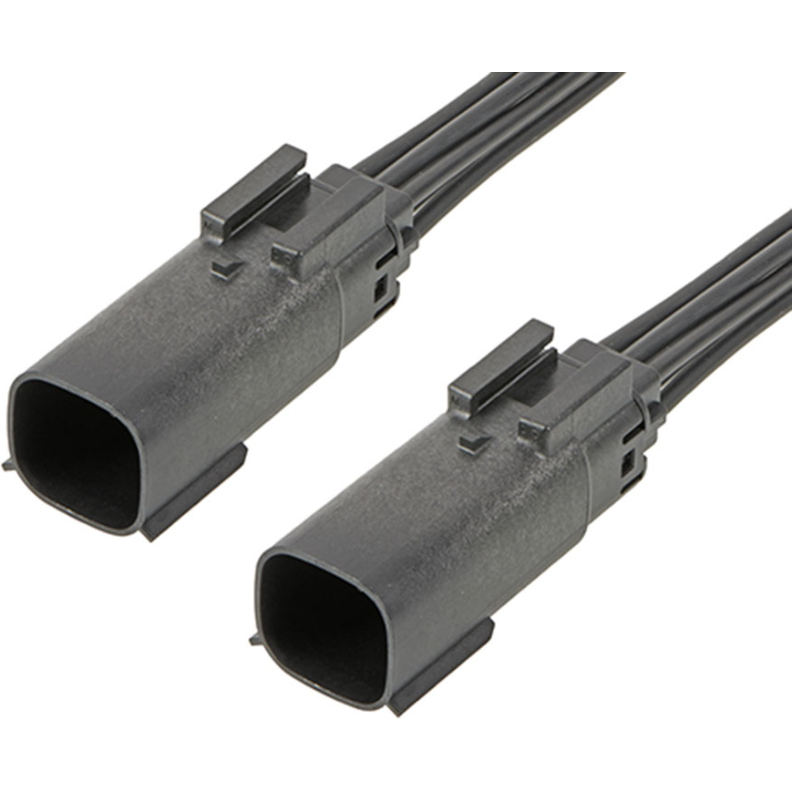 Molex-2162871063 Cable Assembly DC Power Cable Assembly 0.6m Wire to Board to Wire to Board 6 to 6POS M-M Crimp-Crimp 14AWG