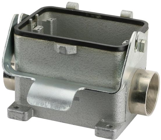 Amphenol-C146 10N048 807 1 Accessori per connettori Connector Accessories Housing Straight Aluminum Die Cast heavy/mate®