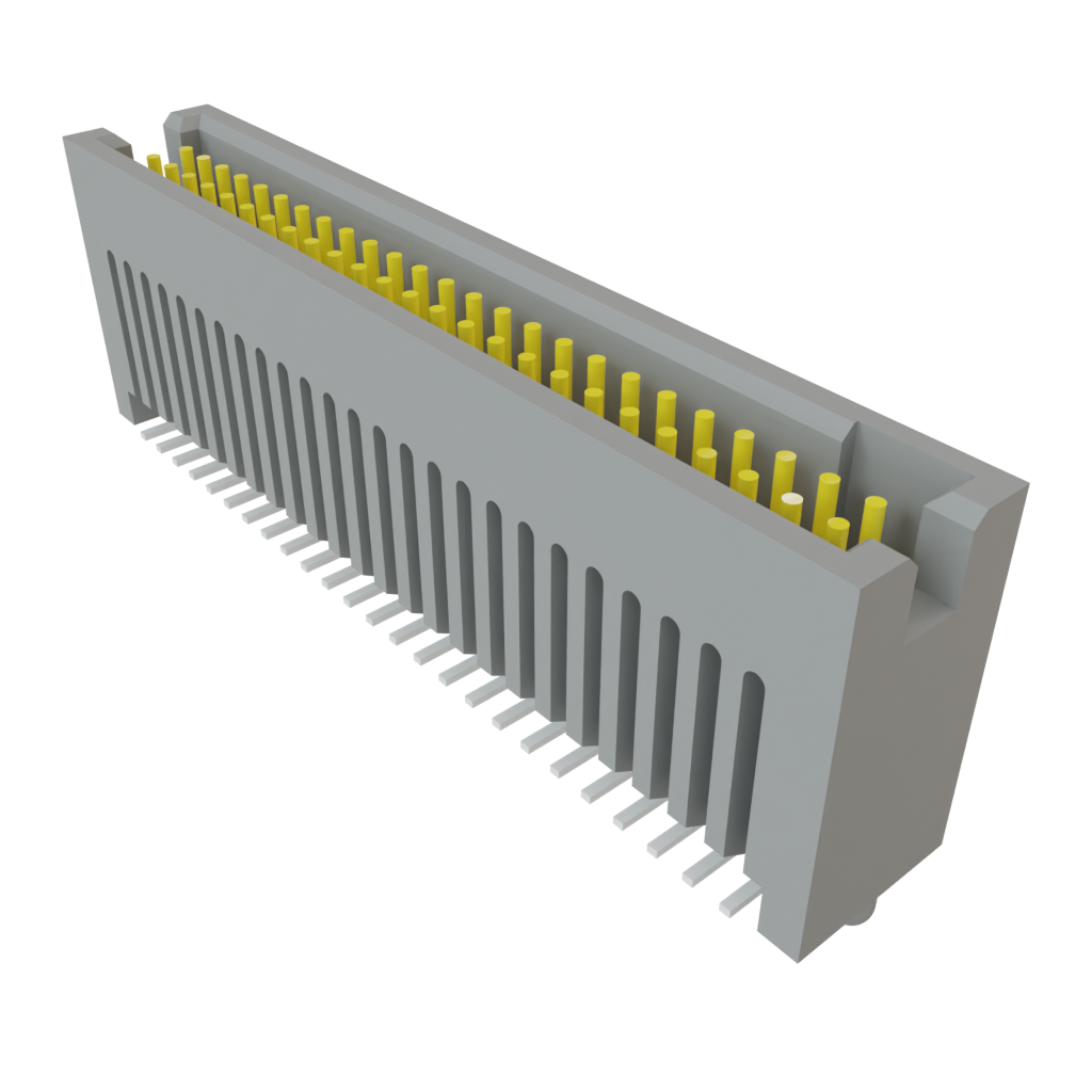 Samtec-TFC-125-32-L-D-A Cabezales del conector y receptáculos PCB Conn Shrouded Header HDR 50 POS 1.27mm Solder ST SMD Tube