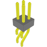 Conn Unshrouded Header HDR 4 POS 2mm Solder RA Side Entry SMD T/R