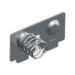 Battery Spring Contact 1 Cells AAA/AAAA/N/12V Size Steel