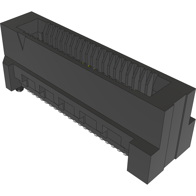Samtec-HSEC8-120-01-S-DV-A-PE 卡边连接器 Conn Card Edge SKT 40 POS 0.8mm Solder ST SMD EDGE RATE® Tray