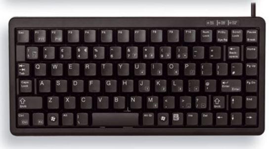 Cherry Americas-G84-4100LCMUS-2 Teclados numéricos y teclados Keyboard 86 USB Connector/PS/2 Connector >20000000Cycles