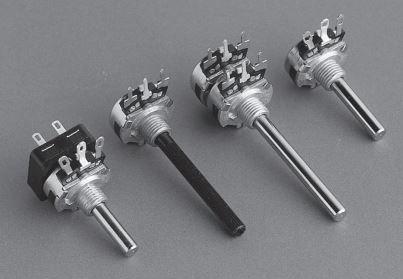 Amphenol-T16SH-M04N-103A2020-TA 电阻微调器、电位计及变阻器 Res Carbon Film POT 10K Ohm 20% 0.2W(1/5W) 1(Elec)/1(Mech)Turns 4mm (47.5 X 16 X 25mm) Solder Lug Panel Mount Box