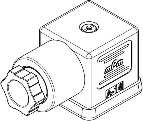 Molex-C18312N21 Valve Accessories Valve Access Connector Nitrile Butadiene Rubber Black