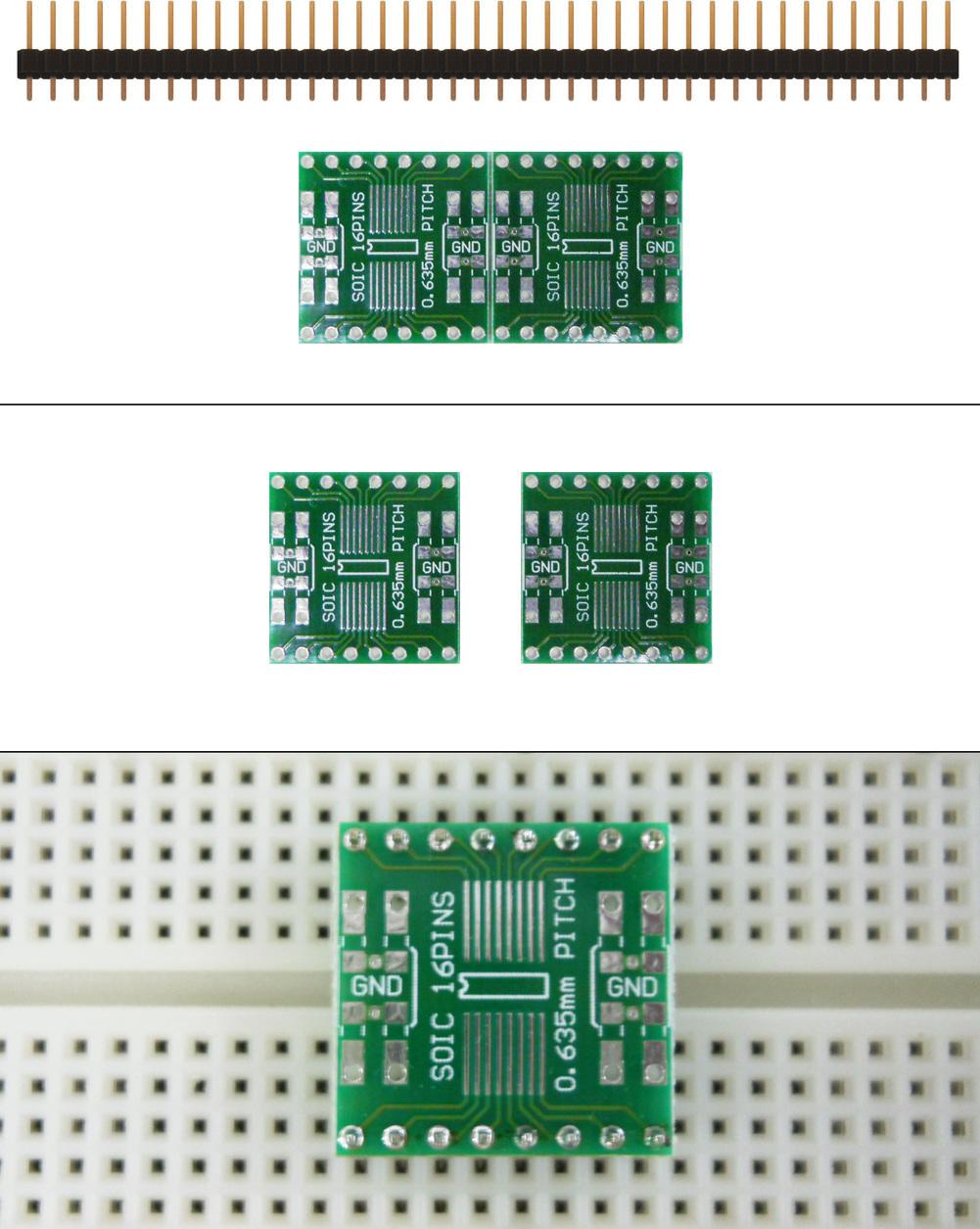 SchmartBoard-204-0013-01 Entwicklungssätze und Werkzeuge 204-0013-01 SchmartBoard Development Kits & Tools 0.635mm Pitch Adapter Schmartboard ez Technology - Arrow.com