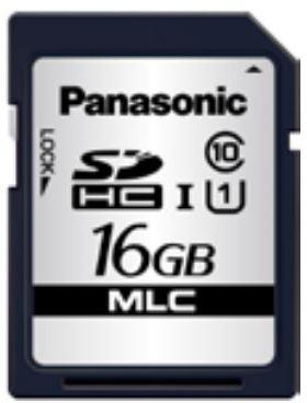 Panasonic-RP-SDGD16DA2 闪存卡 Flash Card 16G-byte 1.8V/2.5V/3.3V SDHC Card 8-Pin