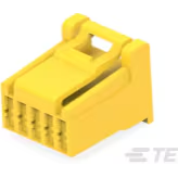 TE Connectivity-172315-7 Einzeladersteckverbinder, Gehäuse Conn Housing PL 10 POS 4.6mm Crimp ST Cable Mount Yellow