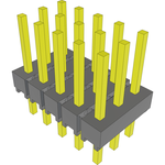 Conn Unshrouded Header HDR 15 POS 2.54mm Solder ST Top Entry Thru-Hole Bulk