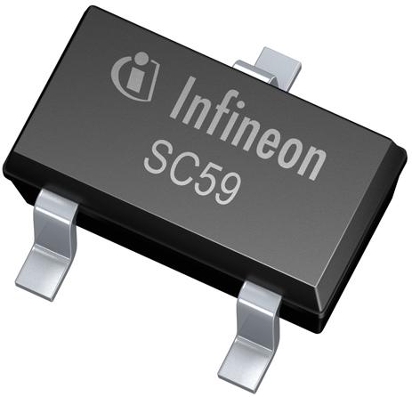 Infineon Technologies AG-BSR802NL6327HTSA1 MOSFETs Trans MOSFET N-CH 20V 3.7A 3-Pin SC-59 T/R Automotive AEC-Q101