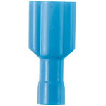 Quick Disconnect Terminal 14-16AWG Brass Blue M 22.9mm Nickel Box