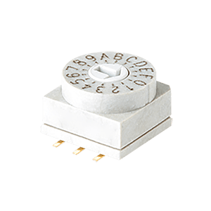 Same Sky (formerly CUI Devices)-RDS1-16S-1065-SMT-TR-67 DIP-Schalter Switch DIP N.O./N.C. SP16T 16 Recessed Slotted 0.15A 42VDC Gull Wing 2.54mm SMD T/R