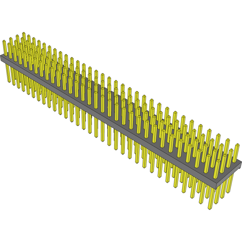 Samtec-MTMM-132-08-G-Q-165 Piastre connettori e prese PCB Conn Unshrouded Header HDR 128 POS 2mm Solder ST Top Entry Thru-Hole Bulk